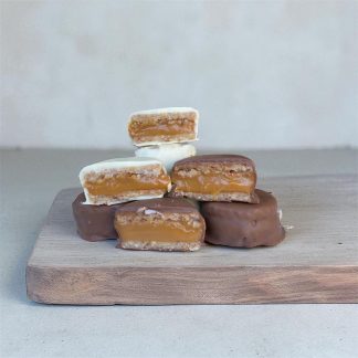 Alfajor mazapán rústico